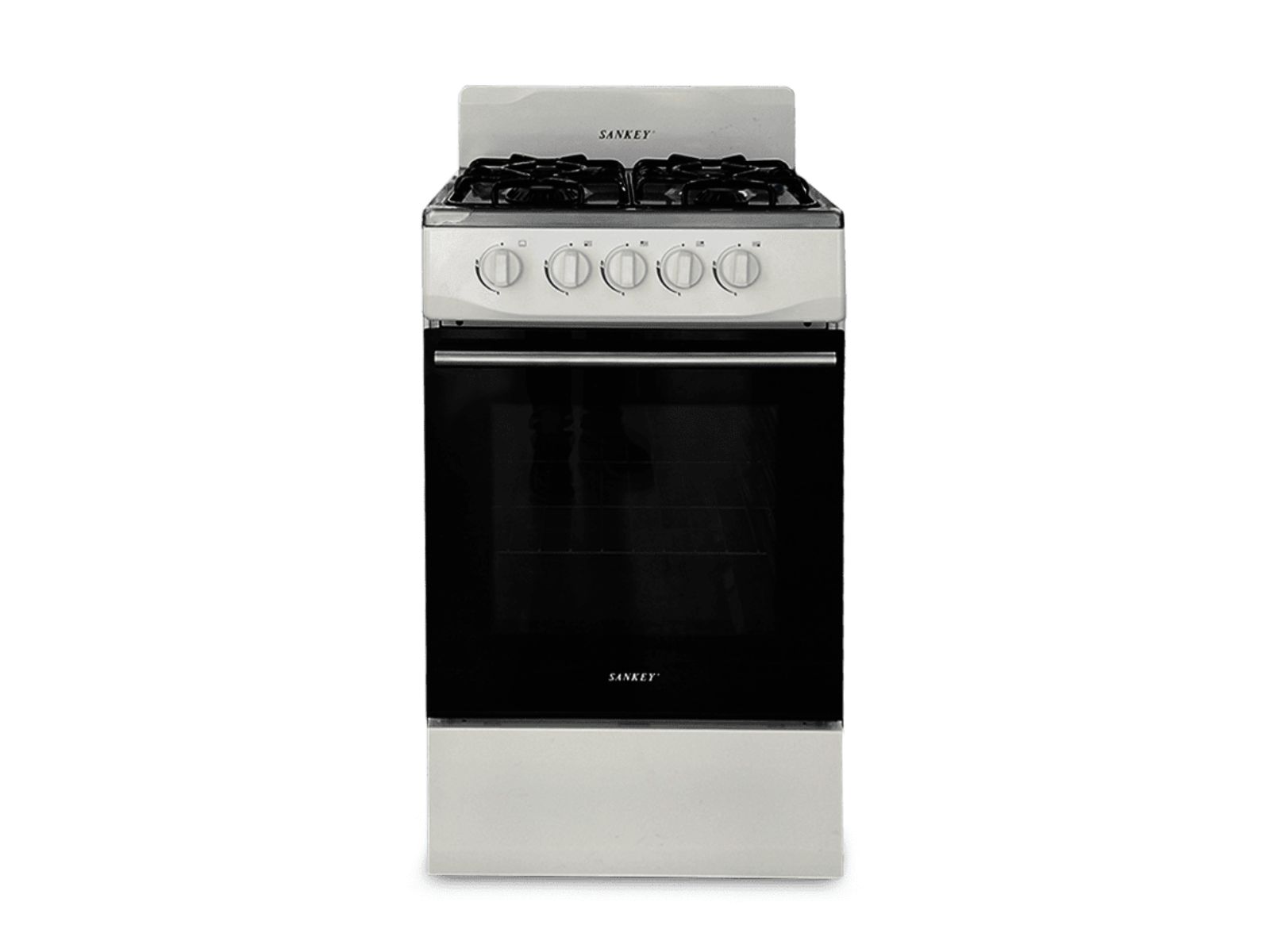 Cocina con Horno 4 Quemadores SANKEY - Blanca