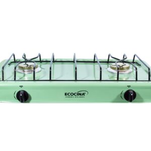 Cocina de mesa 2 quemadores Ecocina Verde