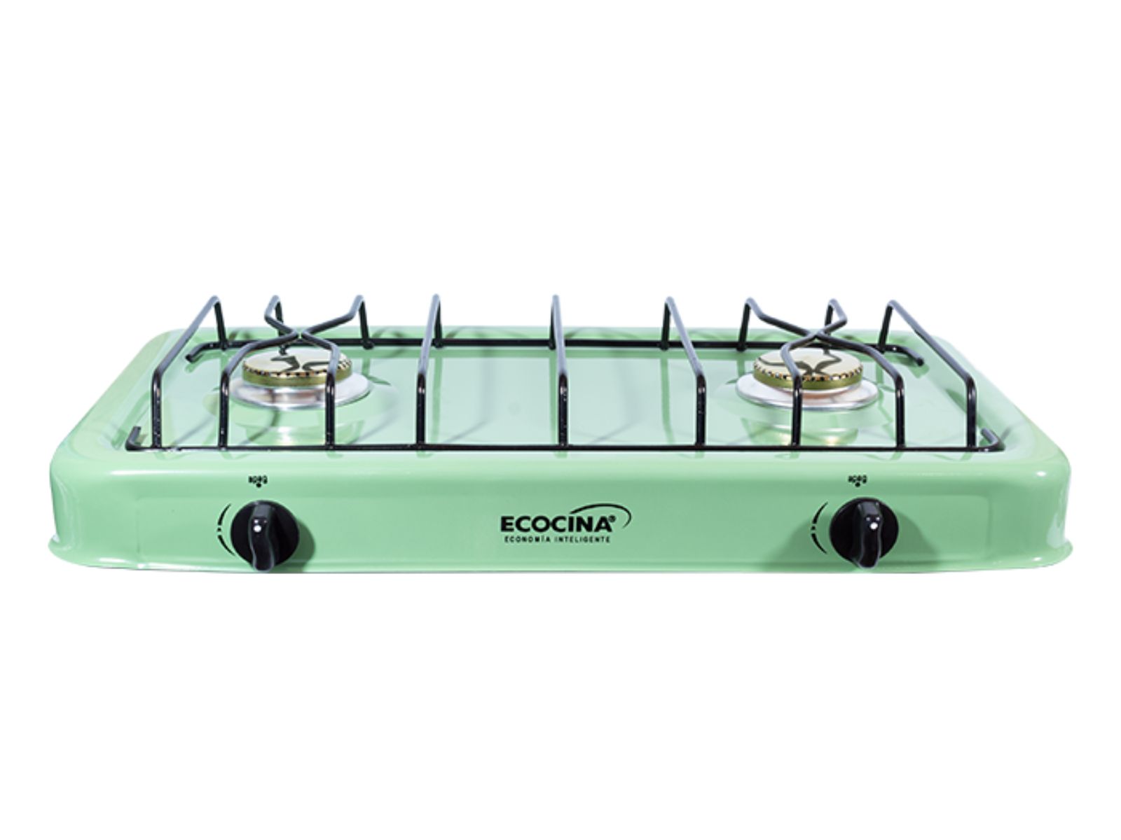 Cocina de mesa 2 quemadores Ecocina Verde